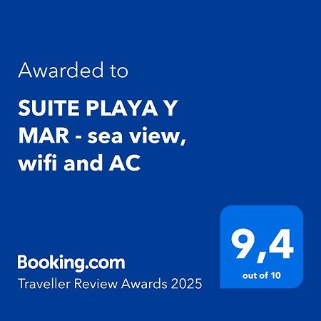Suite Playa Y Mar - Sea View, Wifi And Ac Melenara Exterior foto